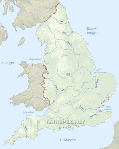 Anglia vízrajza